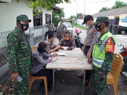 OPERASI YUSTISI PENEGAKAN HUKUM PROKES SERENTAK CEGAH COVID-19 KEC BALONGB