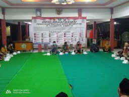 Danramil 0816/13 Wonoayu Hadiri Deklarasi Damai Pilkades Serentak
