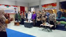 DANRAMIL 0816/16 WARU HADIRI SERAH TERIMA JABATAN 2 KADES TERPILIH
