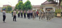 Koramil 0816/03 Buduran tergabung dalam Ops Yustisi tingkat Kabupaten*
