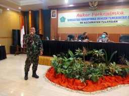 TNI/Polri dan Forkopimka Tulangan jaga Solidaritas