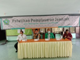 Babinsa Tulangan Ikuti Pelatihan Pemulasaran jenazah