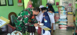 PERINGATI HUT RI 76,RAMIL 16 WARU LAKSANAKAN BAKSOS SANTUNI ANAK YATIM