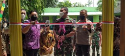 Kasdim 0816/16 Waru resmikan mushola Roudhatul Jannah di Makoramil Waru