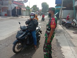 Piket Koramil 0816/05 Tulangan Aktif Patroli Yustisi