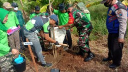 Forkopimka Jabon Beserta Bupati Sidoarjo Adakan Penghijauan