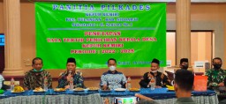 Koramil 05 Tulangan Hadiri Musyawarah Penetapan Tata tertib Pilkades