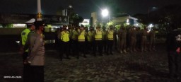Koramil 0816/05 Tulangan Laksanakan Operasi Yustisi Covid-19