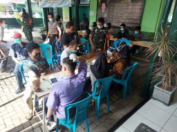 KORAMIL 0816/03 BUDURAN DISERBU KARYAWAN MASPION VAKSIN BOOSTER
