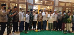 Danramil 0816/07 Krembung dan Forkompimka Laksanakan Safari Ramadhan