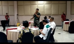 Danramil 01/Sidoarjo Kota hadiri pengukuhan Ketua dan Pengurus Forwas Periode 2022-2025