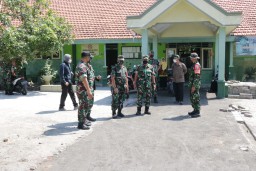 Kunjungi Lokasi TMMD Rejeni, Dandim 0816 motivasi semangat pasukan Satgas