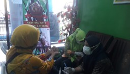 Sasaran Non Fisik TMMD, Bakti Sosial Operasi Katarak Warga Desa Rejeni