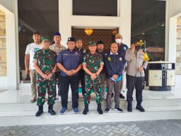 Pangdam V/Brawijaya melaksanakan Peninjauan Lokasi Kunjungan Wakil Presiden RI di Wil Sidoarjo