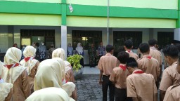 Bati Tuud Ramil 0816/13 Wonoayu Menjadi Pembina Upacara Hari Kesaktian Pancasila