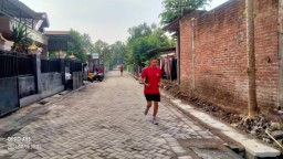 Menjaga Kebugaran Tubuh, Anggota Koramil 0816/05 Tulangan Pembinaan Fisik