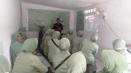Persit Koramil 0816/05 Tulangan Gelar Pertemuan Rutin & Sosialisasi Penyuluhan Kesehatan Tentang Bahaya Kanker