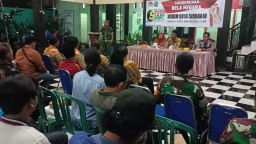 Koramil 0816/14 Taman "DEFEND THE COUNTRY" Lewat Cangkrukan