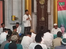 BABINSA 0816/05 HADIRI LAILATUL IJTIMA' PCNU SE KABUPATEN SIDOARJO DI MASJID NURUL HIDAYAH