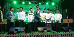Babinsa Hadiri Pelantikan Pengurus Ranting IPNU-IPPNU Desa Penatarsewu