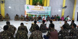 Babinsa 0816/13 Wonoayu Hadiri Acara Peresmian Posko Ramadhan