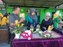Koramil 0816/07 Krembung Semarakkan HUT RI ke 78 dengan adakan Lomba bersama.