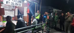 Babinsa & Bhabinkamtibmas Kel. Kebaron Dampingi Pra Lomba Anugra Patriot Jawi Wetan Tahun 2023