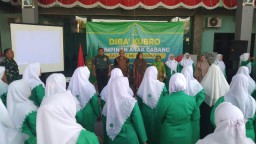 Danramil 0816/15 Sukodono Nara Sumber Dialog Terbuka Kebangsaan Bersama Fatayat NU