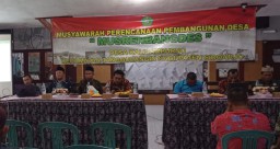 *Babinsa Koramil 0816/06 Tanggulangin Hadiri Rapat Musrenbangdes*