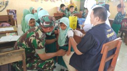 Babinsa Koramil 0816/13 Wonoayu Melaksanakan Pendampingan BIAS di SDN Simoketawang, Kecamatan Wonoayu