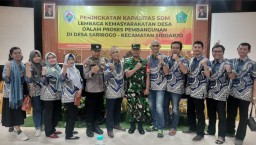 Babinsa Sarirogo Koramil 0816/01 Sidoarjo ikuti Bimtek di Trawas Mojokerto