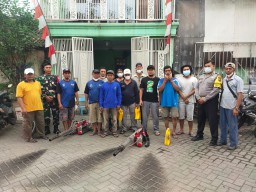 Babinsa Aktif Bergerak Melawan Demam Berdarah Dengue di Desa Janti