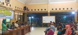 Babinsa 0816/12 Prambon Hadir dalam Musyawarah Desa Gedangrowo Untuk Penetapan Agenda Pembangunan Berkelanjutan