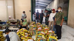 Penguatan Sektor Pertanian, Kunjungan Kerja Dandim 0816/Sidoarjo ke Penggilingan Padi di wilayah Sidoarjo