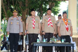 Apel Besar Hari Pramuka ke-63 di Sidoarjo, Mengukuhkan Semangat Pancasila dan Keutuhan NKRI