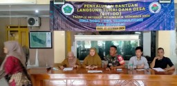 Serka Catur Wahy. S Babinsa Boro Hadiri Giat Penyaluran BLT-DD Tahun 2024