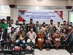 Danramil 0816/10 Balongbendo Teguhkan Kebersamaan di Sarasehan Kerukunan Umat Beragama