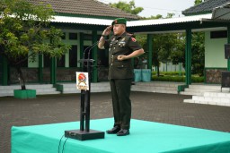 Semangat Juang Bersama Rakyat, Dandim 0816/Sidoarjo Pimpin Upacara Hari Juang TNI AD 2024