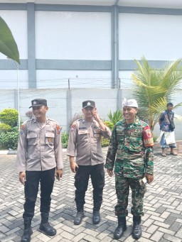 Babinsa Koramil 0816/17 Gedangan Hadiri Tawur Agung Kesanga Sambut Hari Suci Nyepi