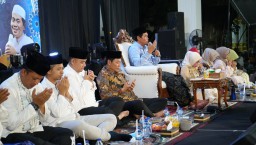 Kukuhkan Silaturahmi Pasca Ramadhan, Dandim 0816 Sidoarjo Hadiri Pengajian Ahad Pahing dan Halal Bihalal Bersama KH Anwar Zahid