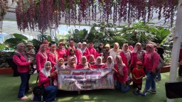 Persit Koramil 0816/01 Sidoarjo adakan Family Gathering ke Kota Batu