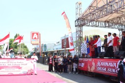 Karnaval HUT ke-80 RI di Desa Suko: Warga Tumpah Ruah, Bupati Sidoarjo dan Dandim 0816 Ikut Rayakan Kebersamaan