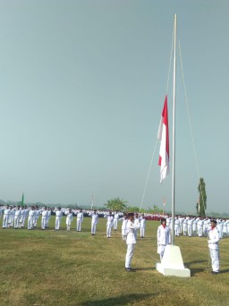Pelaksanaan Upacara HUT Ke 74 Kemerdekaan RI