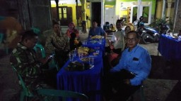 Babinsa 0816/13 Wonoayu Pam Orkes Dalam Rangka Peringatan HUT RI ke 74