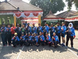 Gowes bareng Forkopimka Krian untuk perkuat sinergitas tiga pilar