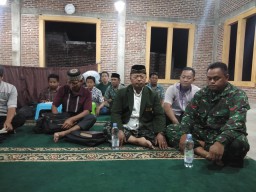 Pengajian rutin LDII Ds. Karangpuri di hadiri oleh Babinsa 13/Wonoayu
