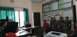 Bina dan motivasi anggota, Danramil 0816/03 Buduran sempatkan Jamdan