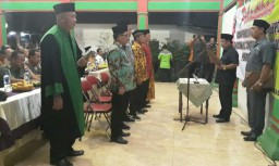 Danramil 0816/06 Hadiri Pengukuhan Dan Serah Terima Jabatan BPD Kludan