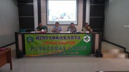Danramil 0816/08 Jabon hadiri Mini Lokakarya Puskesmas Jabon