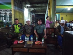 Babinsa 0816/13 Wonoayu menghadiri pengajian 1 Muhharam 1441 H
